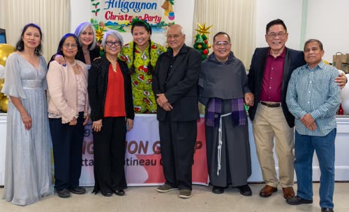 Community event Hiligaynon Christmas party 2025 with friends