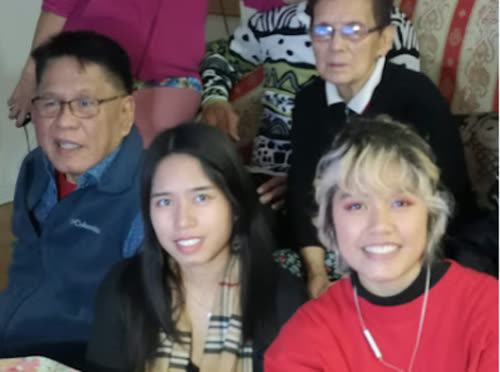 Dan with Lola Celing, Talia & Vin